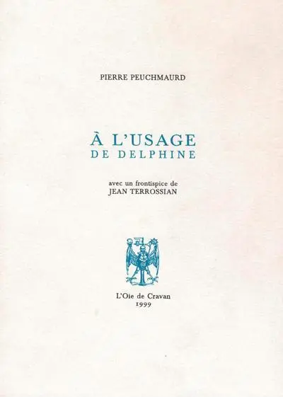 A l'usage de Delphine