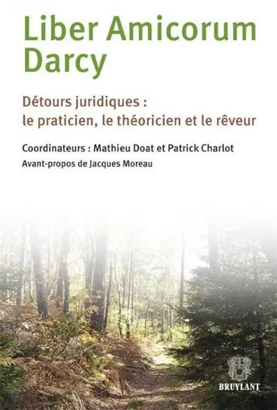Liber amicorum Darcy : détours juridiques : le praticien, le théoricien et le rêveur