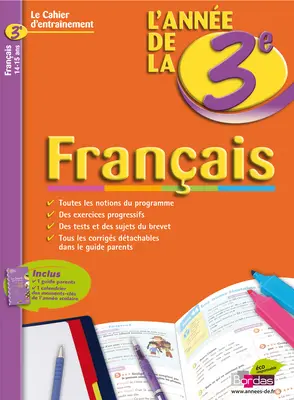 L'année de la 3e : français