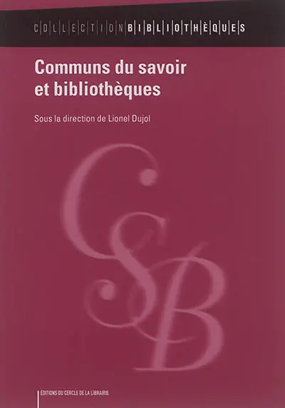Communs du savoir et bibliothèques
