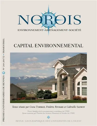 Norois, n° 243. Capital environnemental