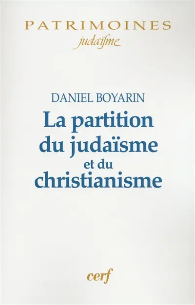 La partition du judaïsme et du christianisme