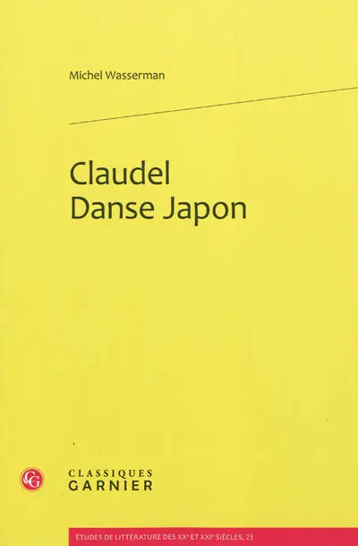 Claudel, danse, Japon