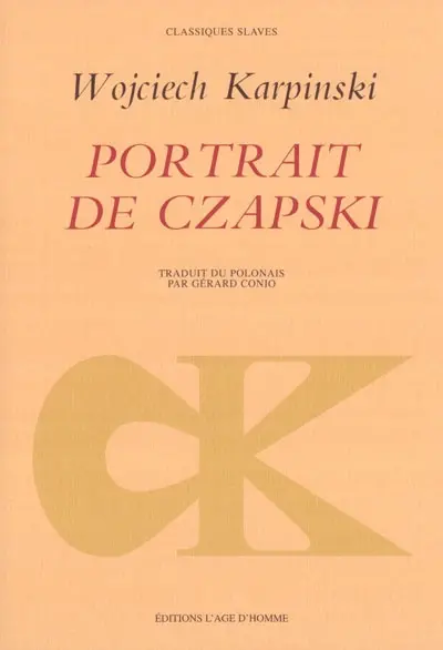 Portrait de Czapski