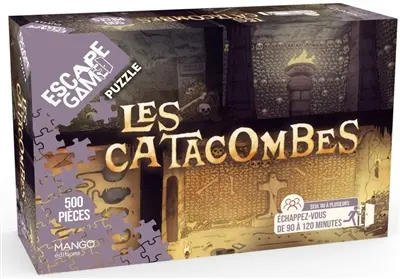 Escape game puzzle : les catacombes