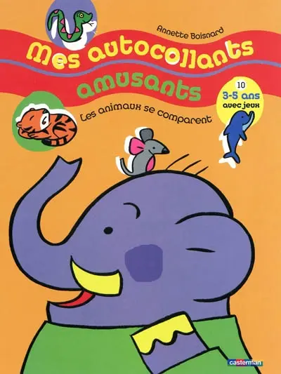 Les animaux se comparent : 3-5 ans avec jeux