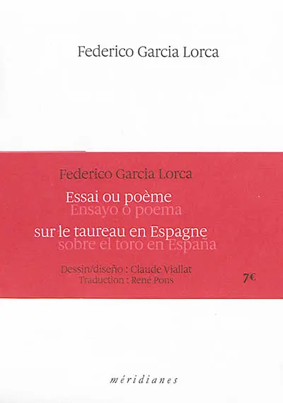 Essai ou poème sur le taureau en Espagne. Ensayo o poema sobre el toro en Espana