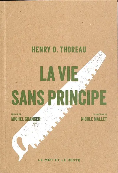 La vie sans principe