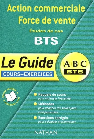 Action commerciale, force de vente, études de cas, BTS : cours et exercices