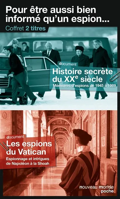 Pour être aussi bien informé qu'un espion... : coffret 2 titres