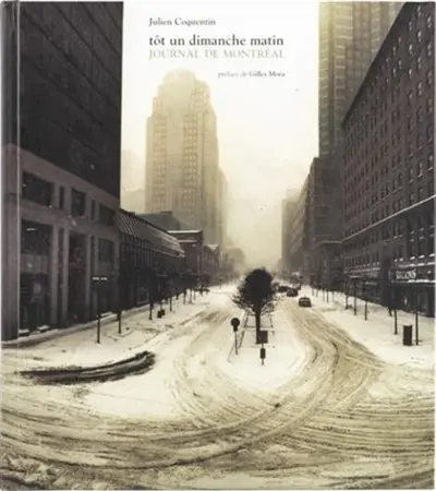 Tôt un dimanche matin : journal de Montréal