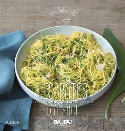 Les pâtes d'Alsace : sept oeufs frais au kilo