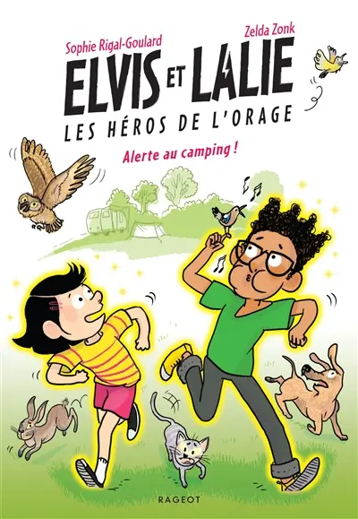 Elvis et Lalie, les héros de l'orage. Alerte au camping !