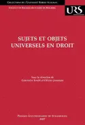 Sujets et objets universels en droit