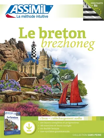 Le breton, débutant-B2 : 1 livre + 1 téléchargement audio
