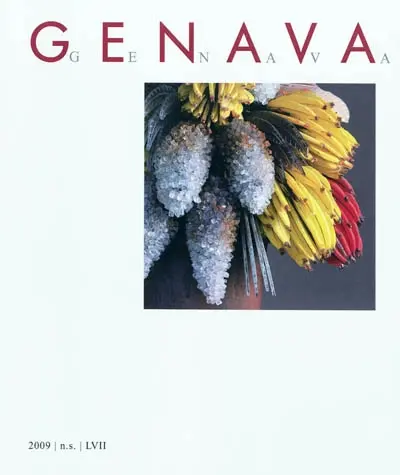 Genava, n° 57