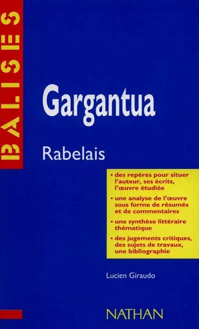 Gargantua, François Rabelais