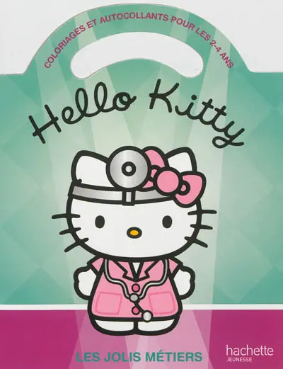 Les jolis métiers : coloriages et autocollants pour les 2-4 ans