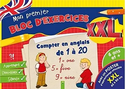 Compter en anglais de 1 à 20