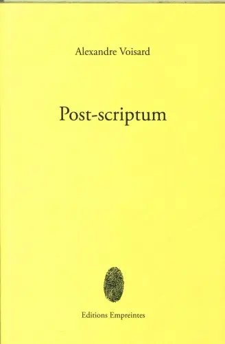 Post-scriptum