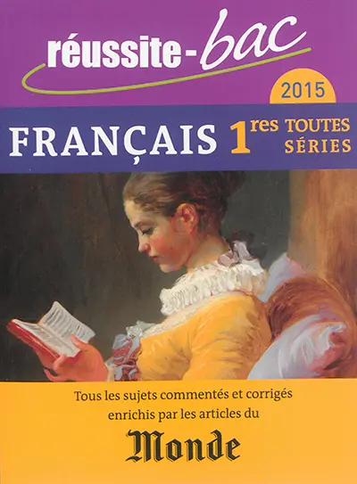 Français, 1res toutes séries : 2015