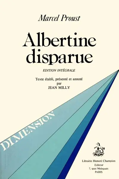 Albertine disparue