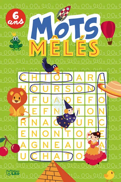 Mots mêlés : 6 ans