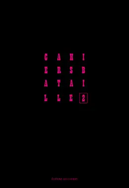 Cahiers Bataille, n° 2