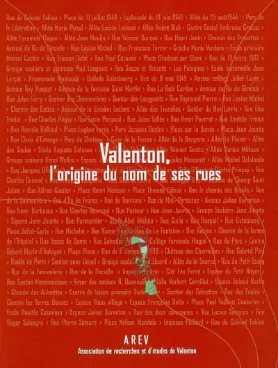 Valenton, l'origine du nom de ses rues
