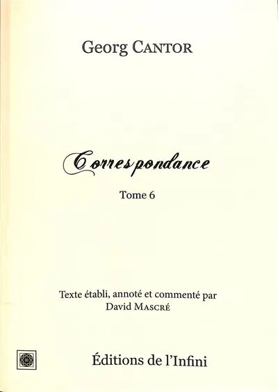 Correspondance. Vol. 6