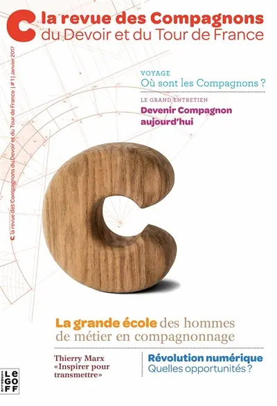C, la revue des Compagnons du devoir et du tour de France, n° 1
