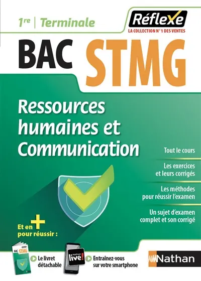 Ressources humaines et communication, bac STMG 1re, terminale