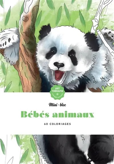 Bébés animaux : 60 coloriages anti-stress