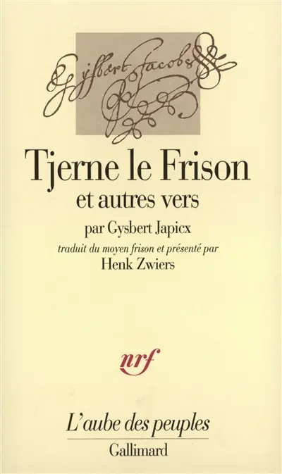 Tjerne le Frison : et autres vers