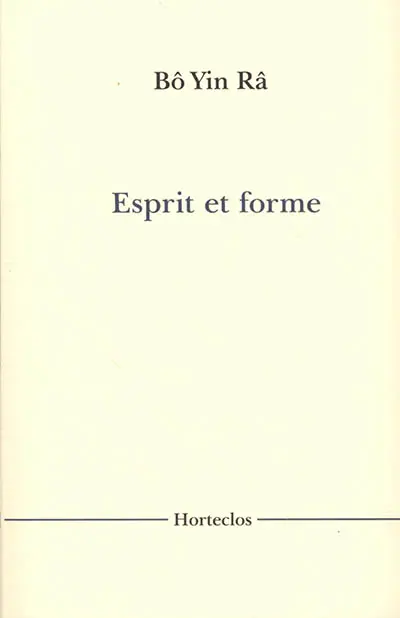 Esprit et forme