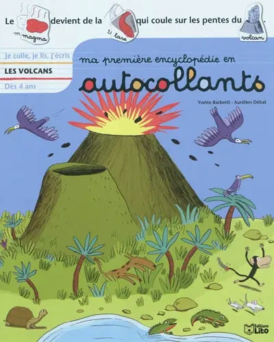 Les volcans : je colle, je lis, j'écris