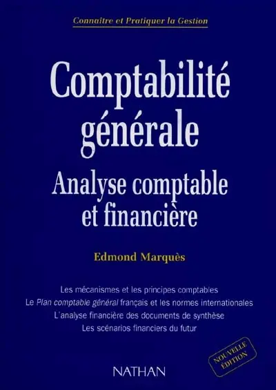 Comptabilité générale : analyse comptable et financière