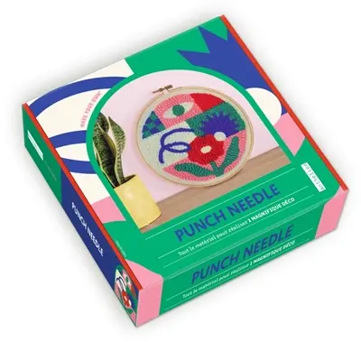 Punch needle : tout le matériel pour réaliser 1 magnifique déco