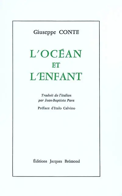 L'océan et l'enfant