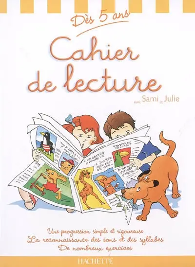 Cahier de lecture avec Sami et Julie