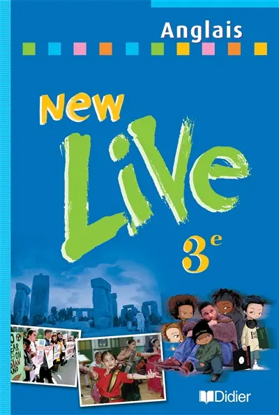 New live, anglais, 3e