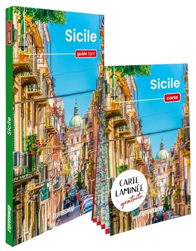 Sicile : guide et carte laminée
