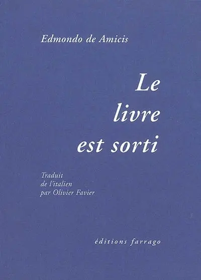 Le livre est sorti