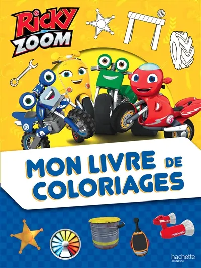 Ricky Zoom : mon livre de coloriages