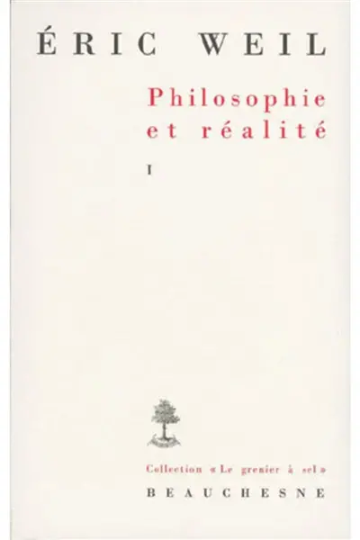 Philosophie et réalité. Vol. 1. Essais et conférences