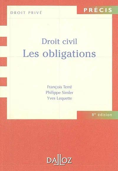 Droit civil : les obligations
