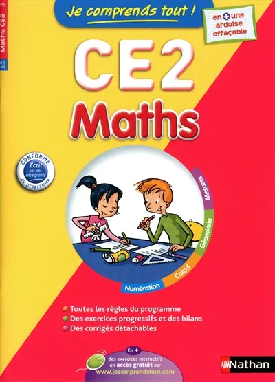 Je comprends tout ! Maths CE2, 8-9 ans
