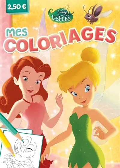 Les fées : mes coloriages