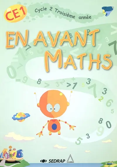 En avant Maths CE1, cycle 2 troisième année