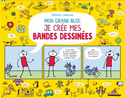 Je créé mes bandes dessinées